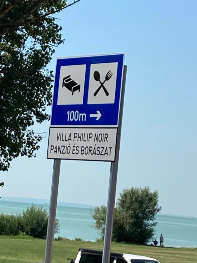 Villa Philip Noir Révfülöp Zewnętrze zdjęcie